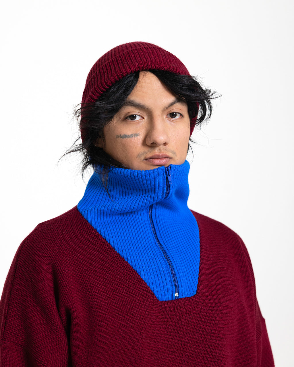Strickmütze Merinowolle verschiedene Farben - Wolvis