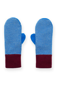 Striped Mittens - Gloves by Wolvis