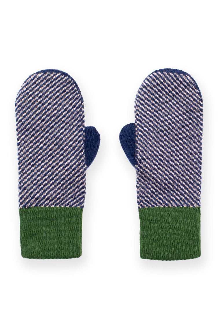 Striped Mittens - Gloves by Wolvis