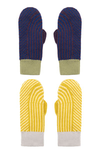 Patterned Bauhaus Mittens - Gloves by Wolvis