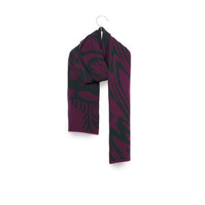 Wollschal CERURA mini und midi grape WOLVIS
