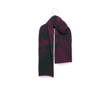 Laden Sie das Bild in den Galerie-Viewer, Wollschal CERURA mini und midi grape WOLVIS