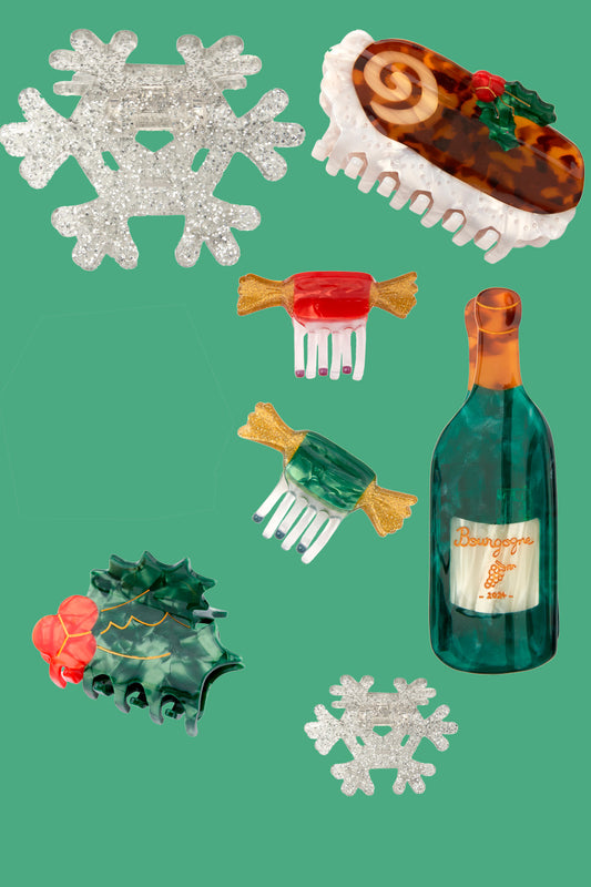 Winterhaarspange Weihnachtsspange Coucou Suzette