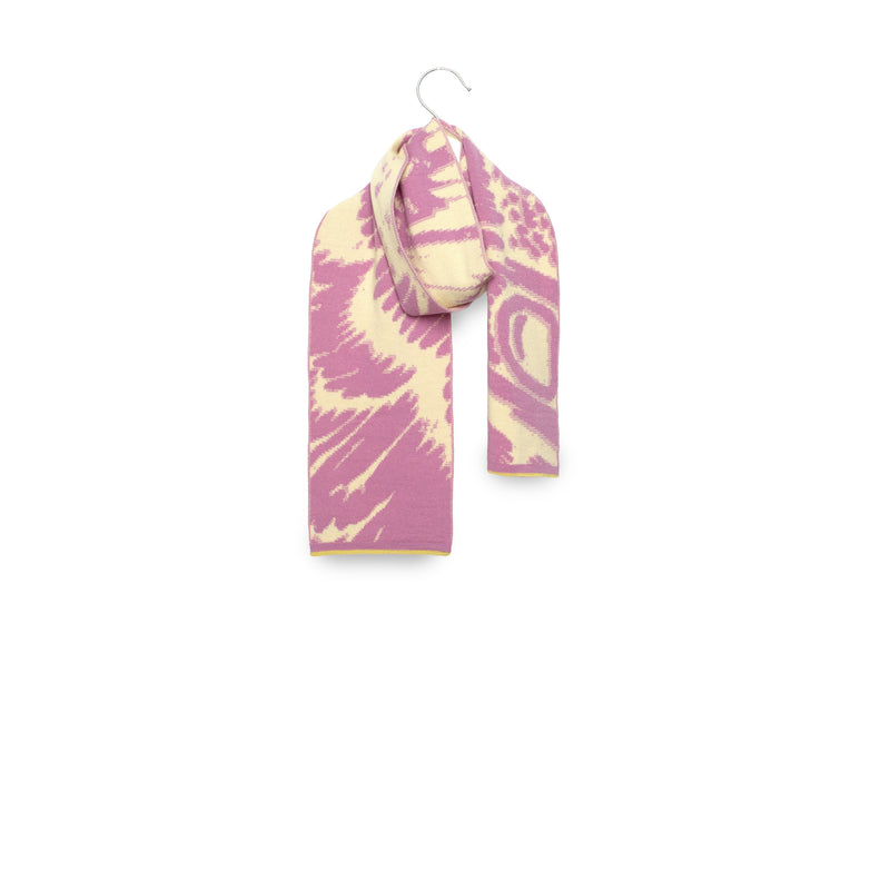 kleiner Wollschal FURCOLA orchid mini von WOLVIS