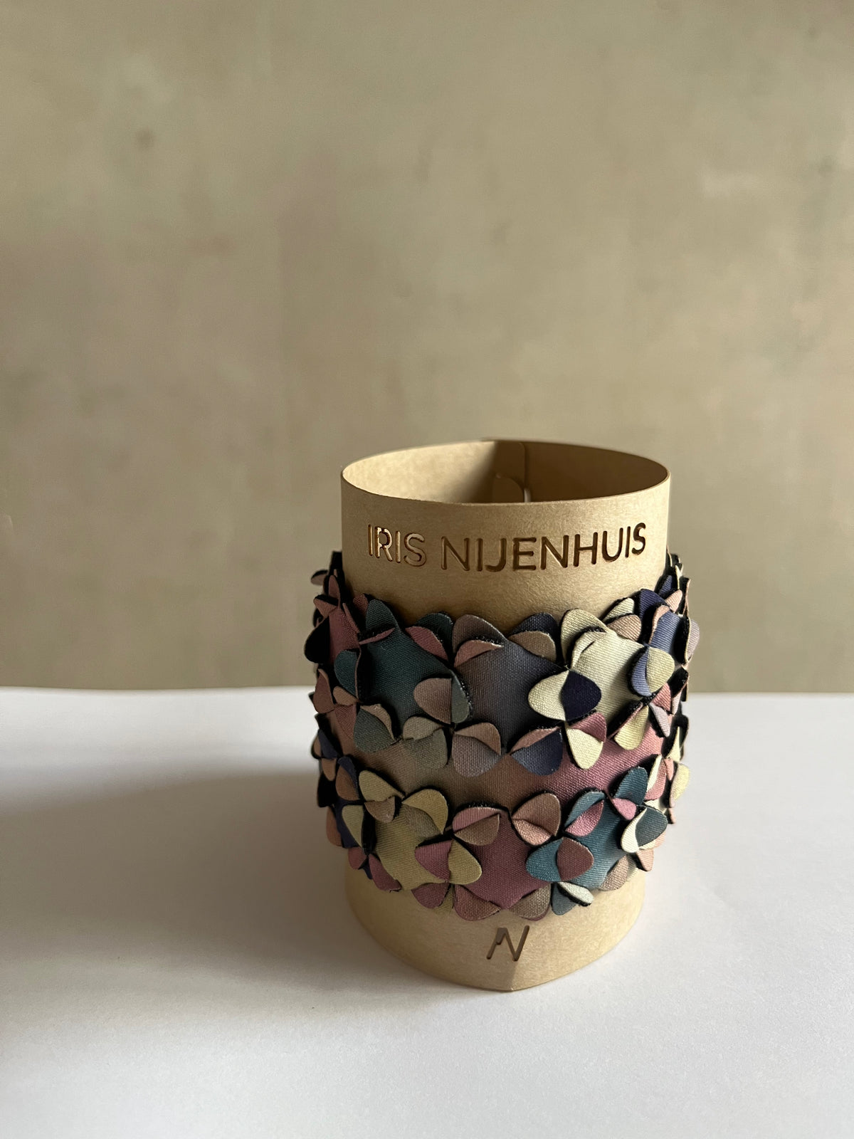 Breites Stoffarmband verschiedene Farben - IRIS NIJENHUIS
