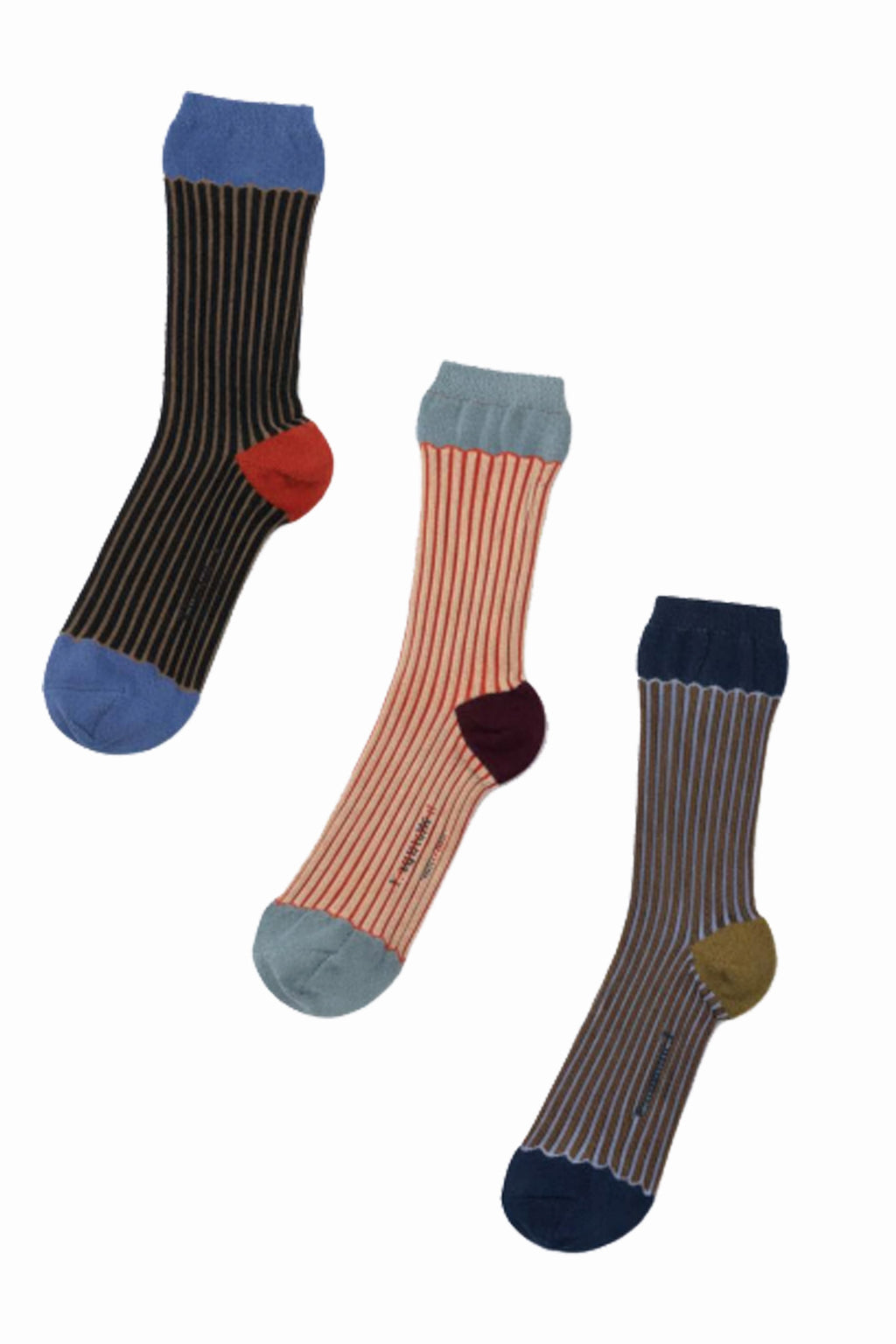 Gestreifte Socken verschiedene Farben Exquisite J