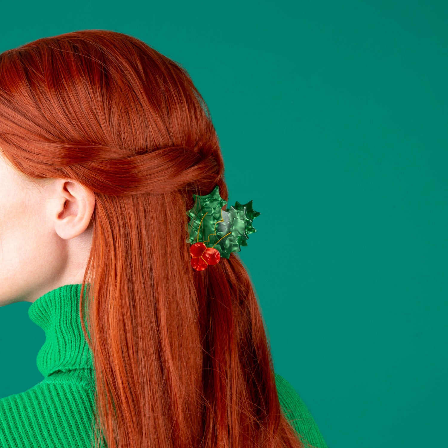 Winterhaarspange Weihnachtsspange Coucou Suzette