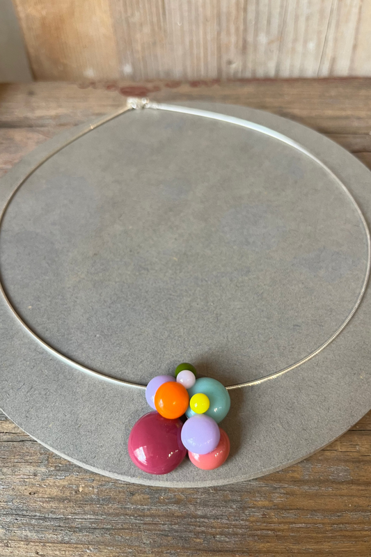 Schmuck bunte Tropfen mit Gelb - BEIRA