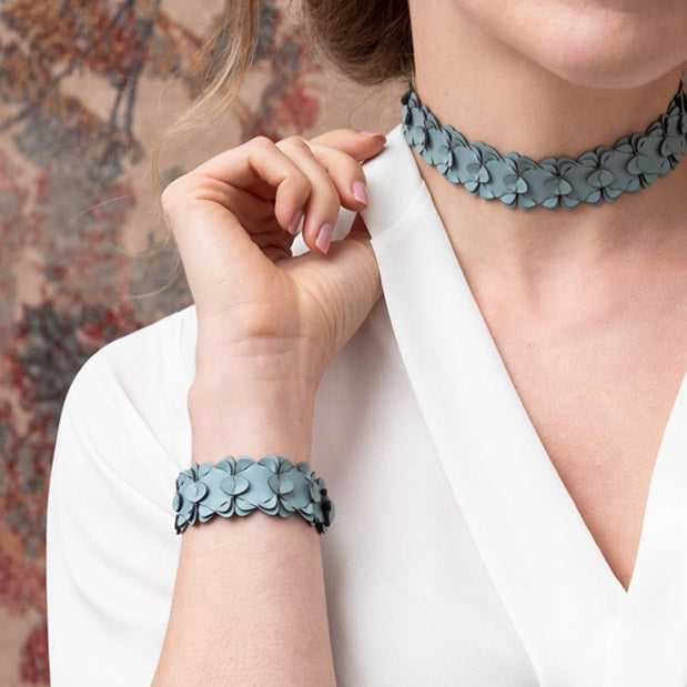 Schmales Stoffarmband verschiedene Farben - IRIS NIJENHUIS