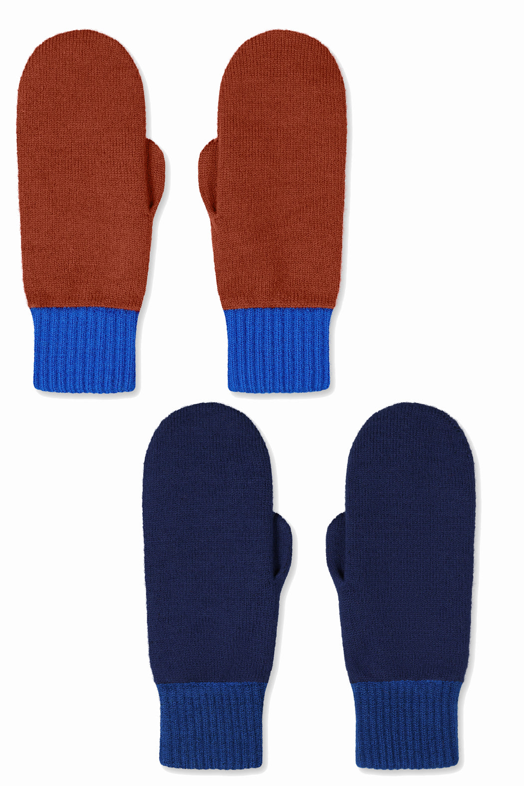 Einfarbige Fäustlinge - Handschuhe von Wolvis