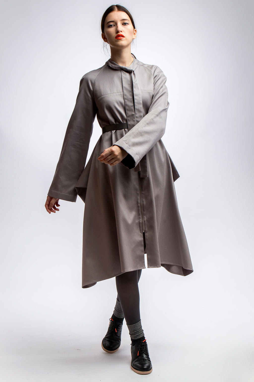 Adjustable Grey Summer-Coat