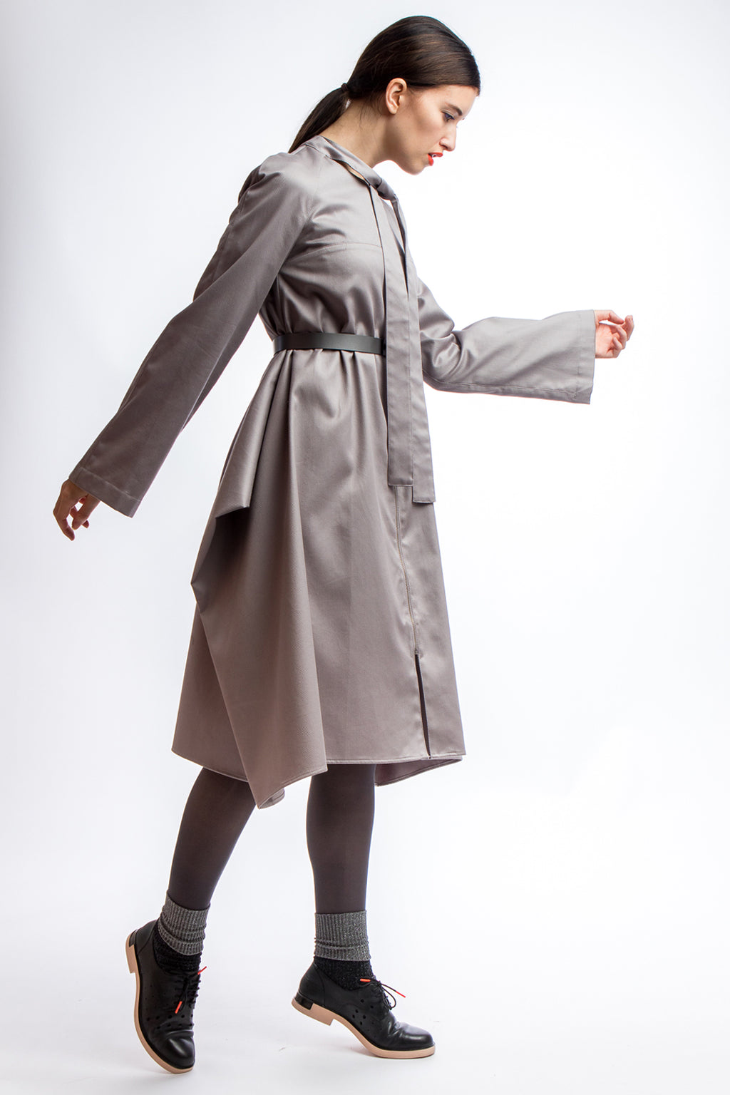 Adjustable Grey Summer-Coat