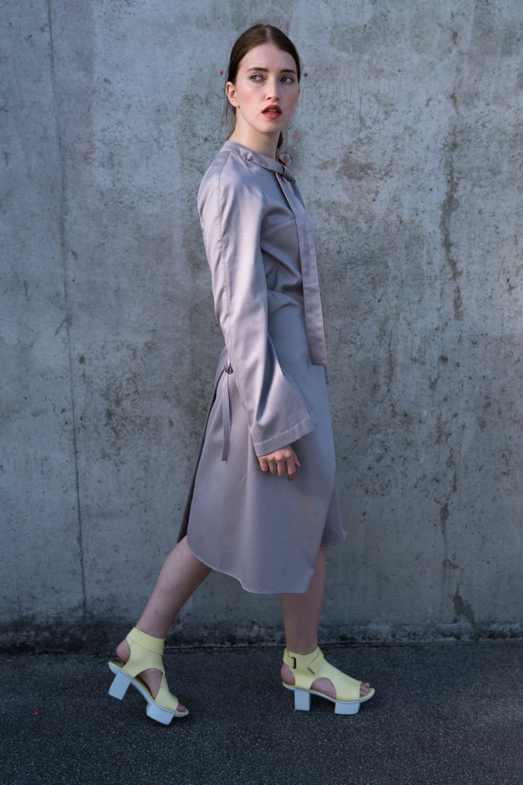 Adjustable Grey Summer-Coat