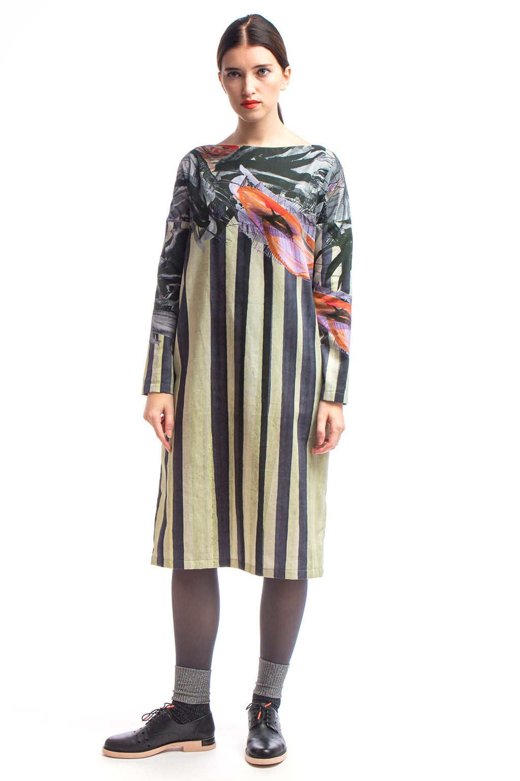 Loose Dress Light Print