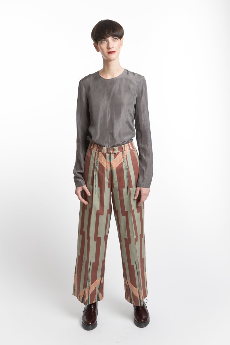 Marlene Pants Leaf