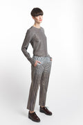 Pants Grey Gradient
