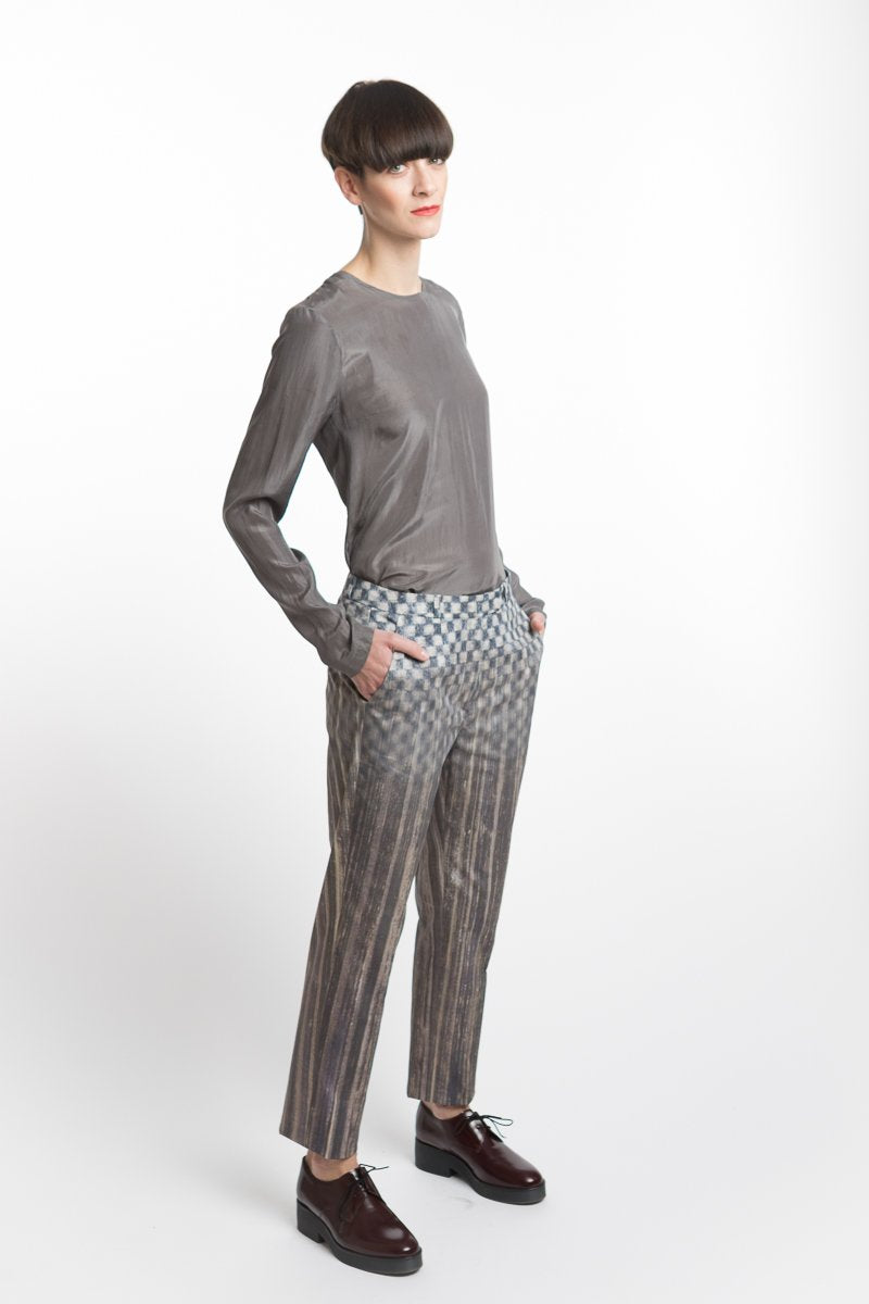 Pants Grey Gradient