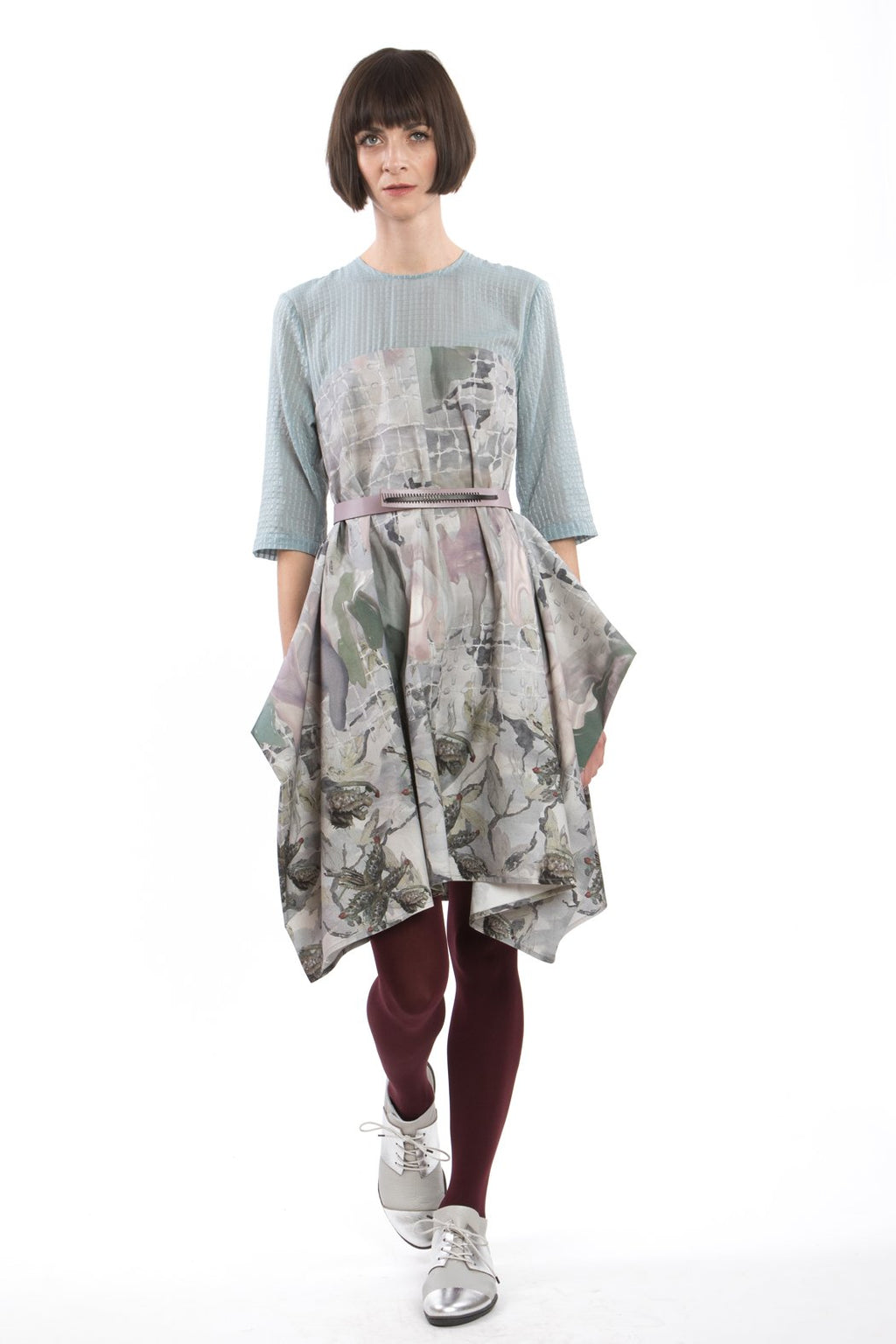 Changeable Dress Grey-Blue