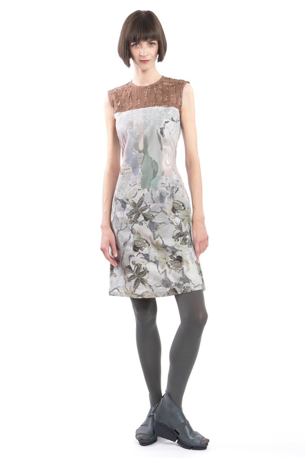 Dress Slim Flower-Net