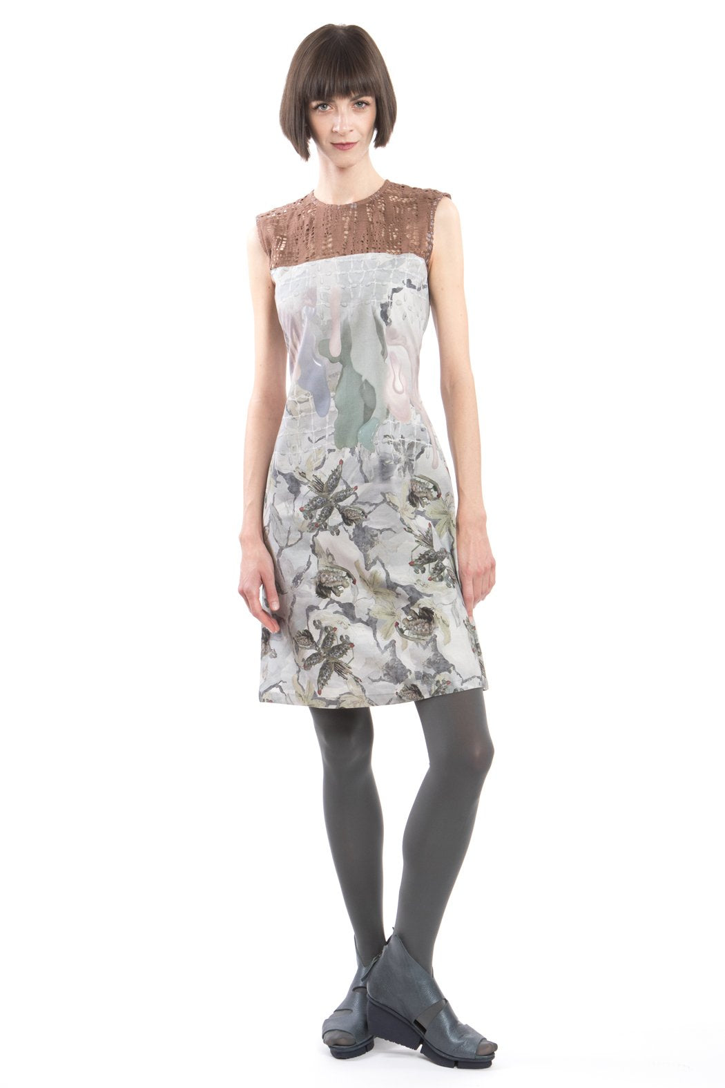 Dress Slim Flower-Net