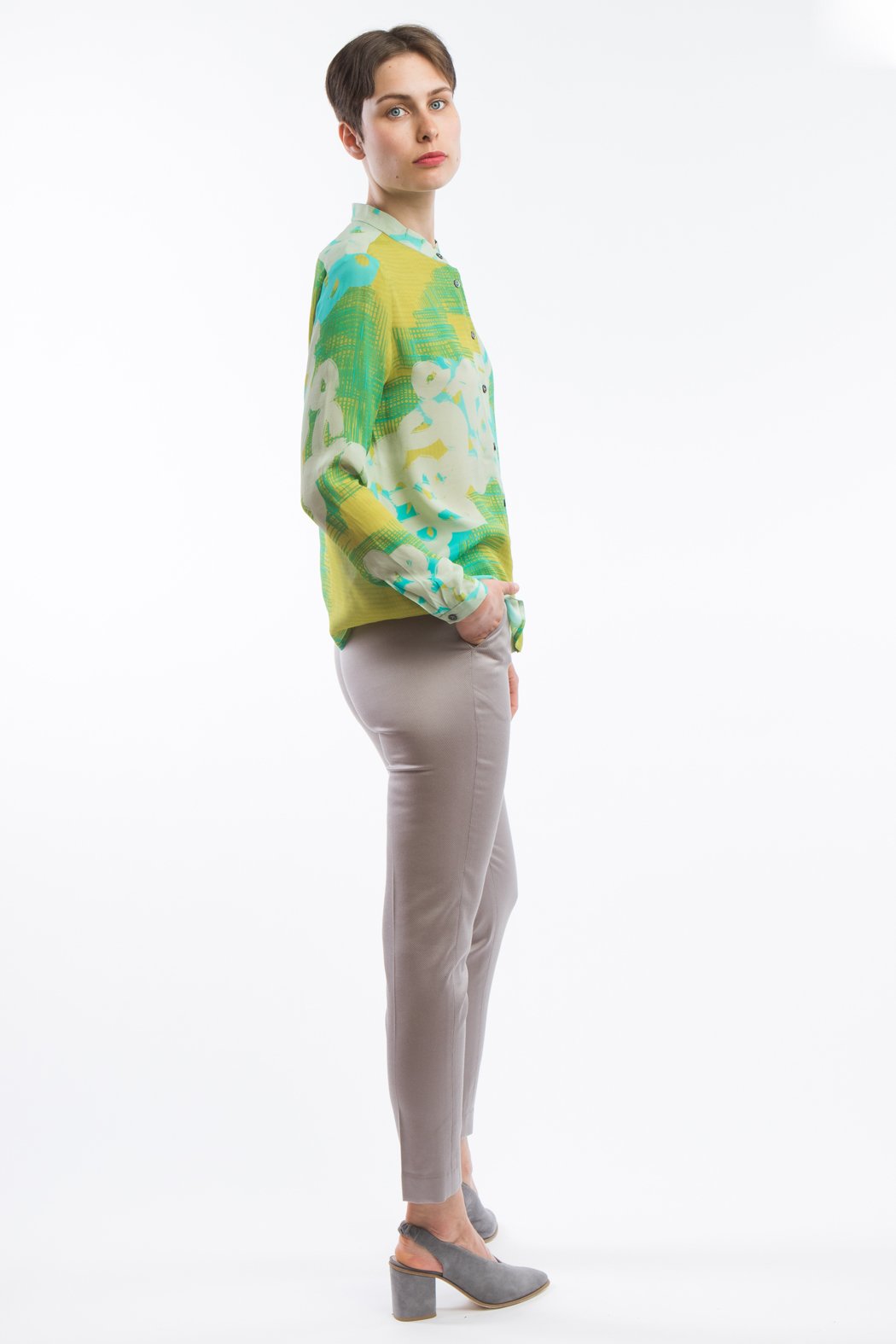 Blouse Collar Yellow