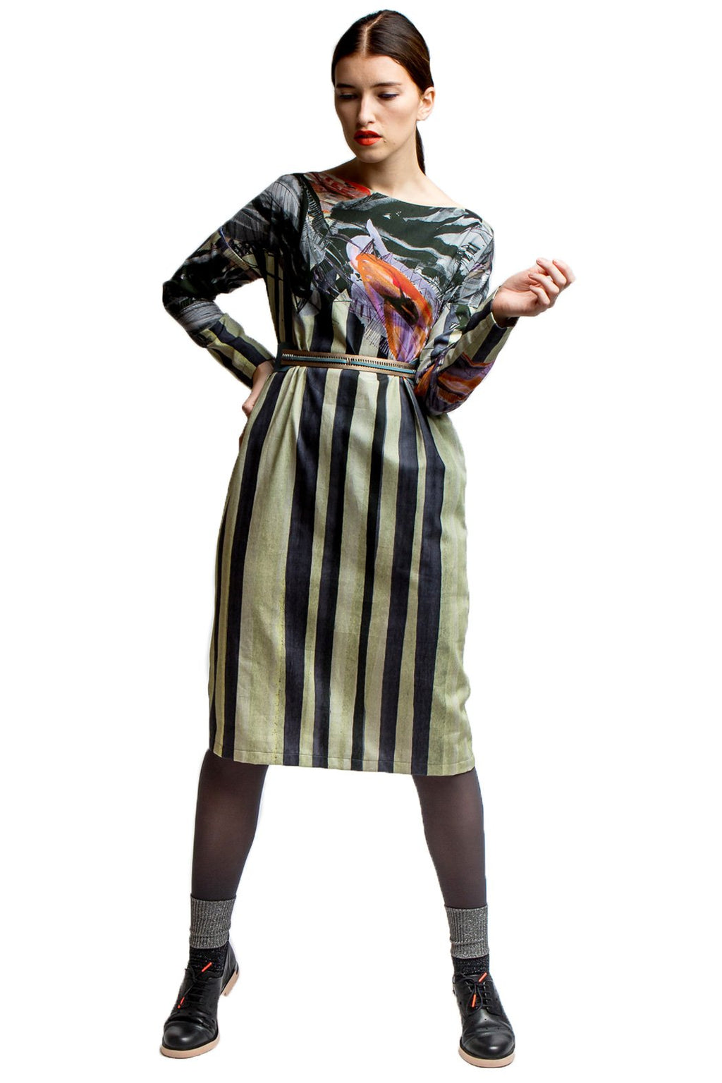 Loose Dress Light Print