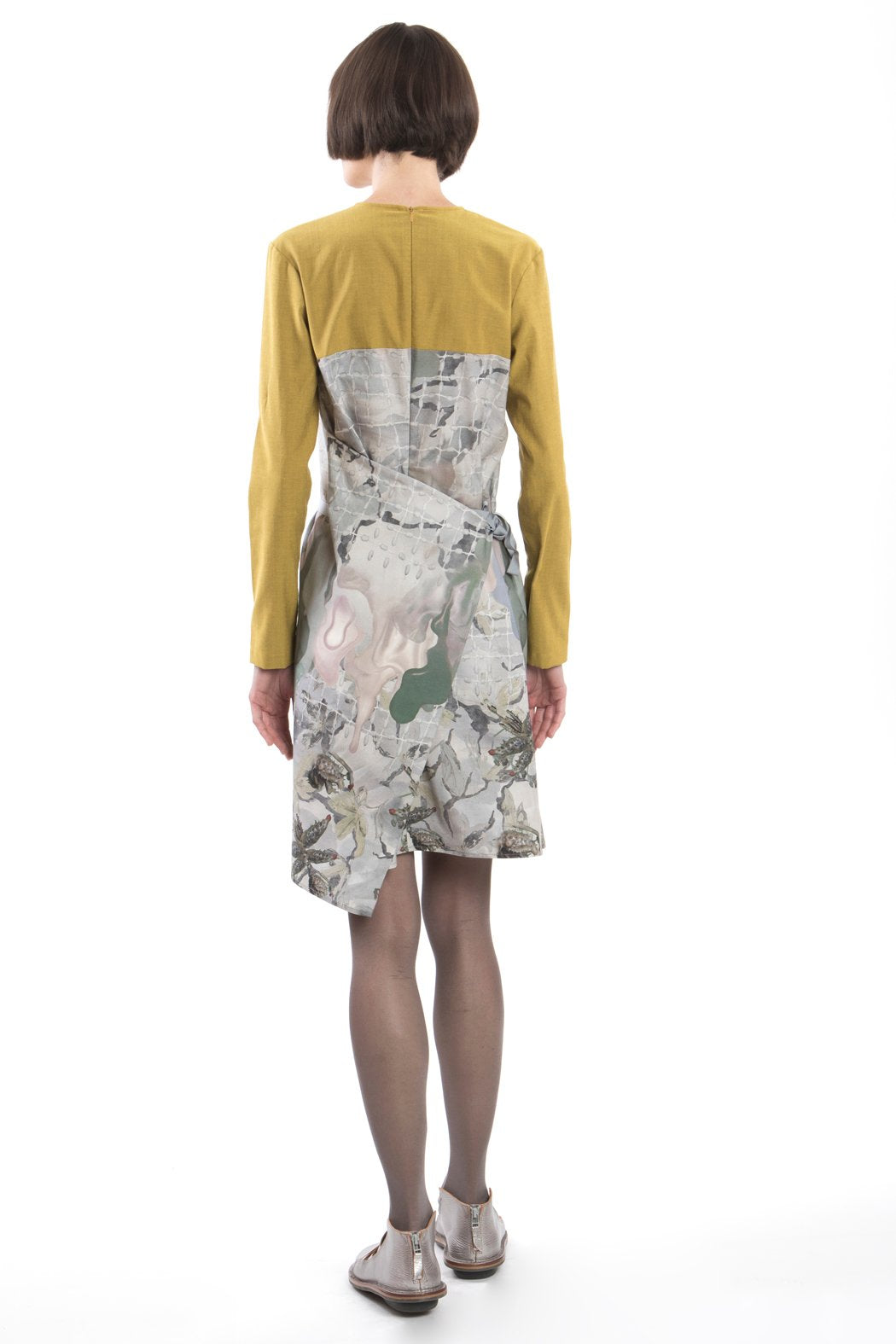 Changeable Dress Grey-Yellow