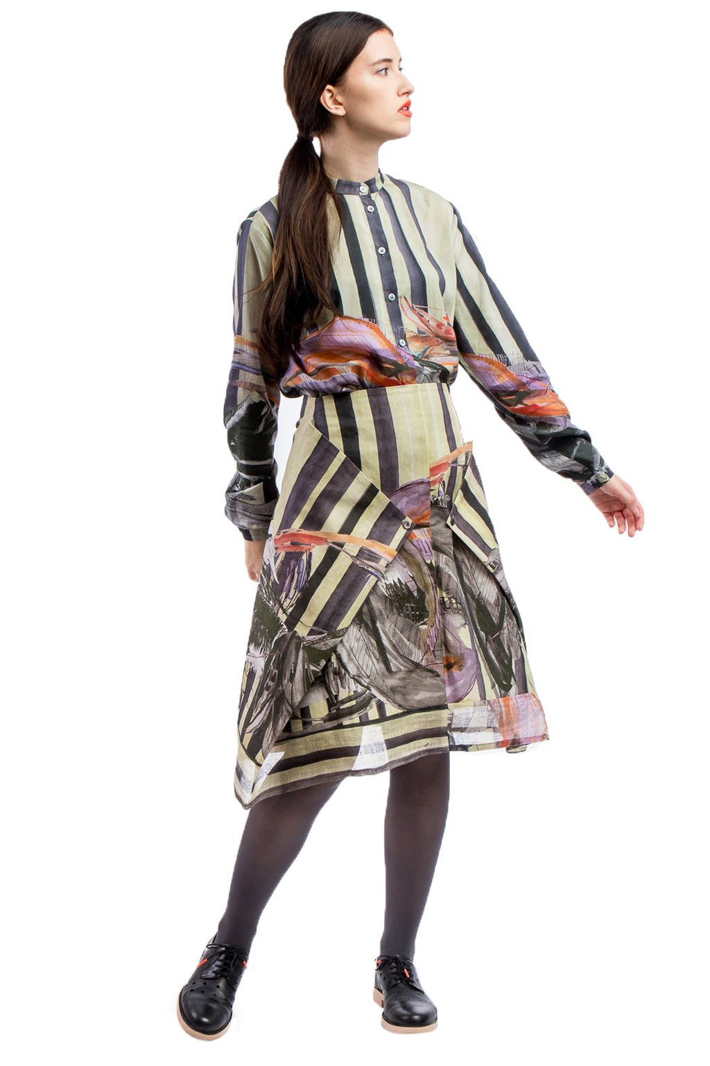 Adjustable Skirt Print Light