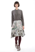 Skirt Modifiable Flower Grey