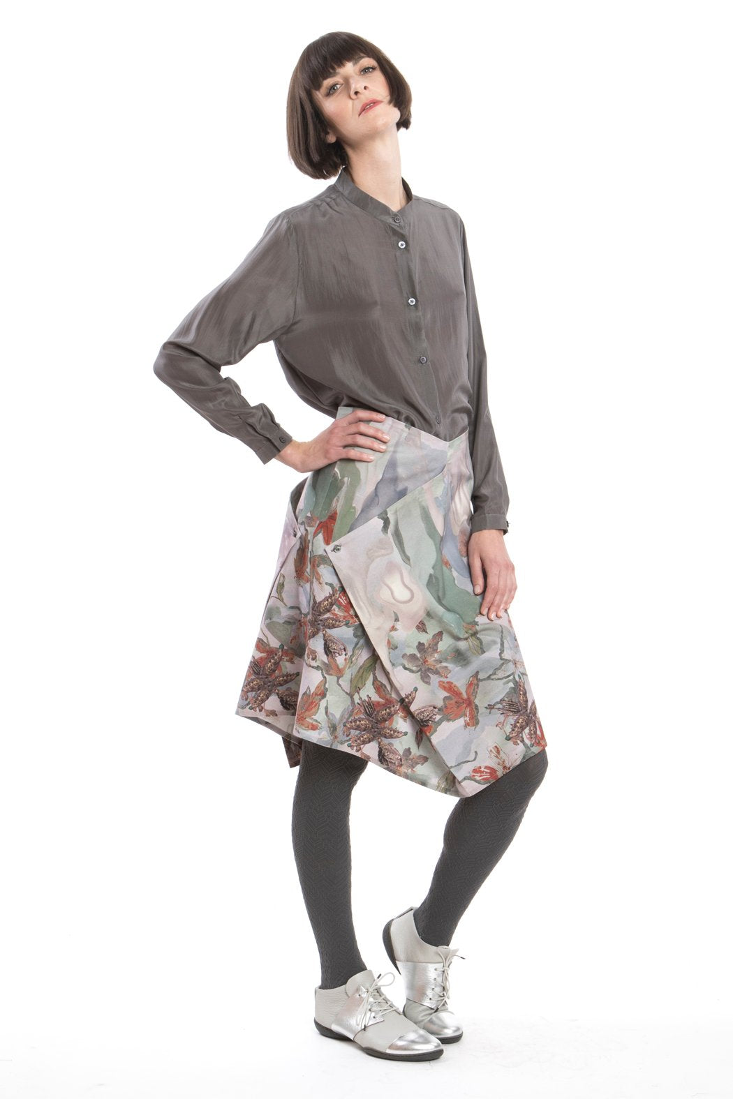 Skirt Modifiable Flower Red