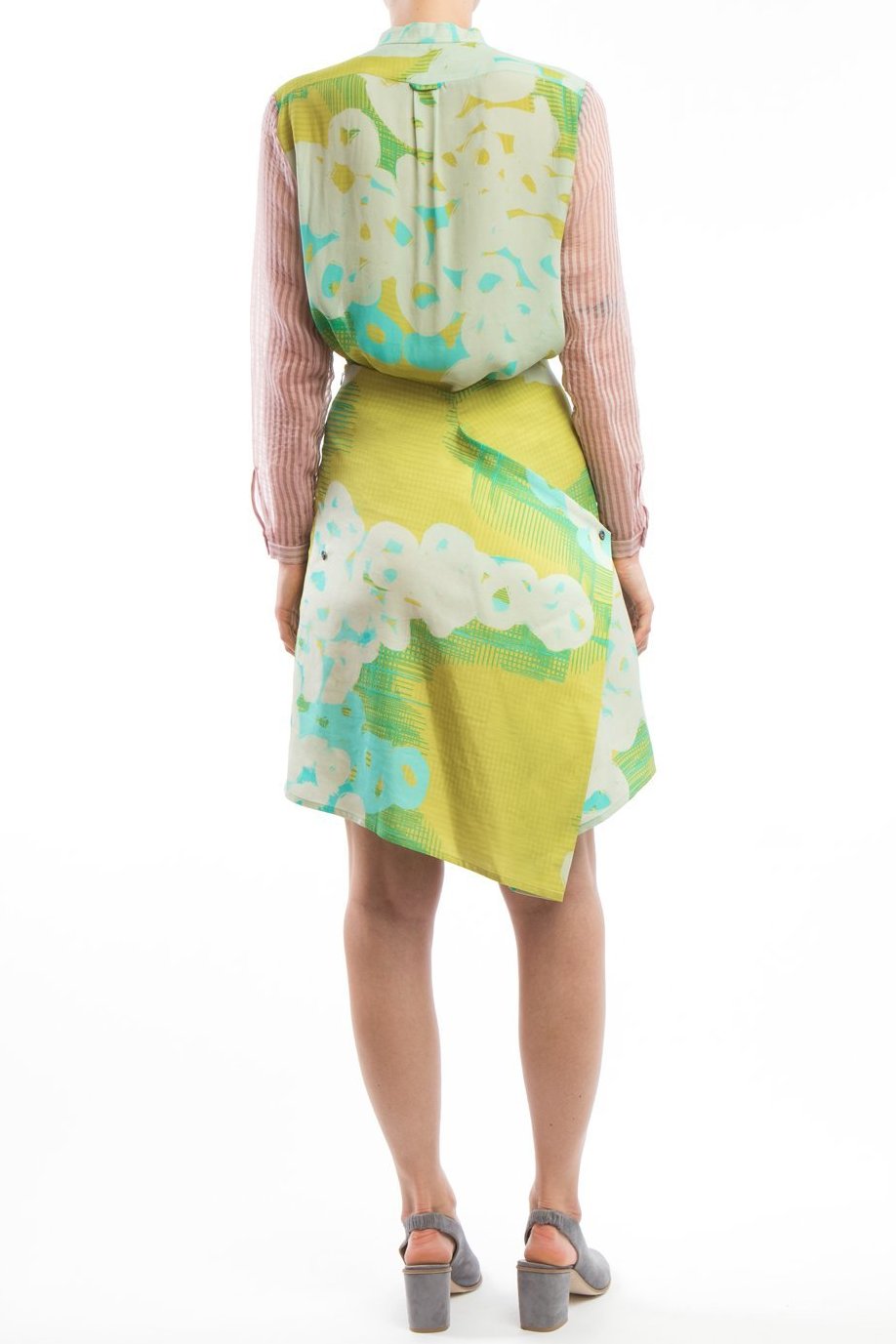 Blouse Yellow Pink