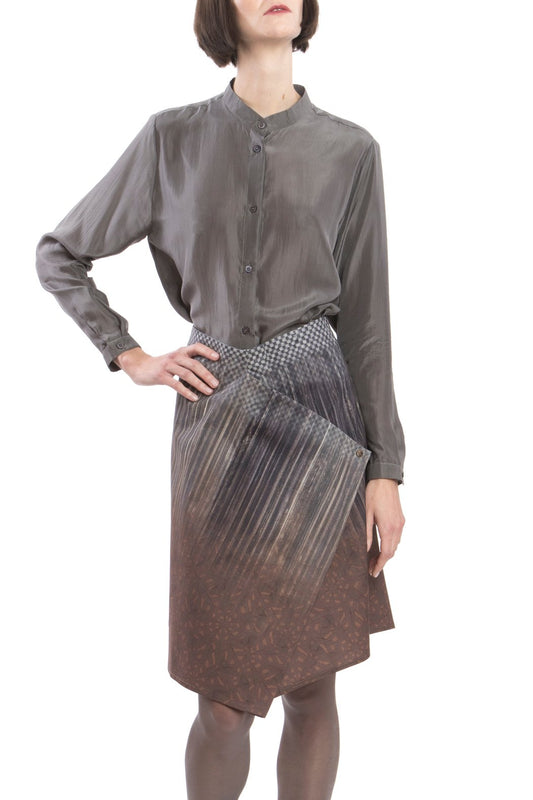 Skirt Modifiable Gradient-brown