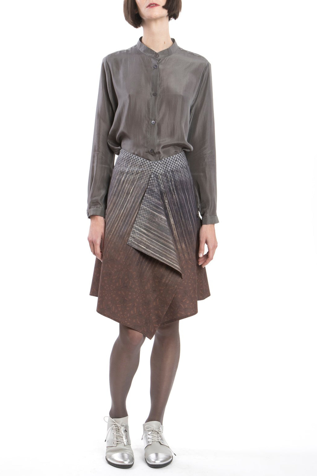 Skirt Modifiable Gradient-brown
