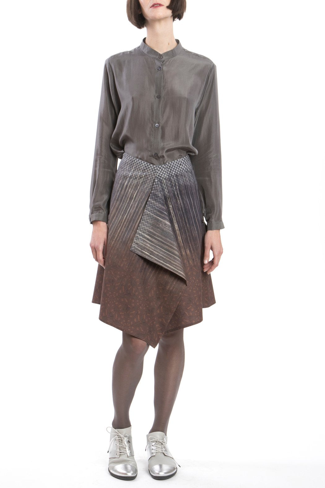 Skirt Modifiable Gradient-brown