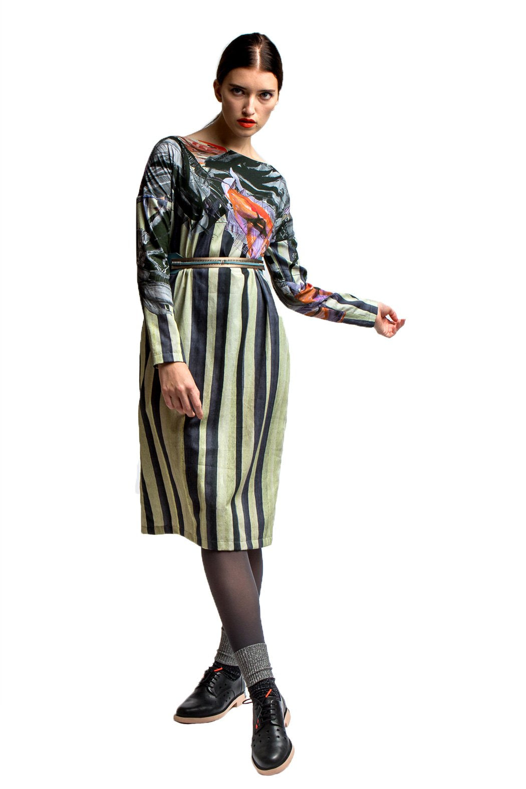 Loose Dress Light Print