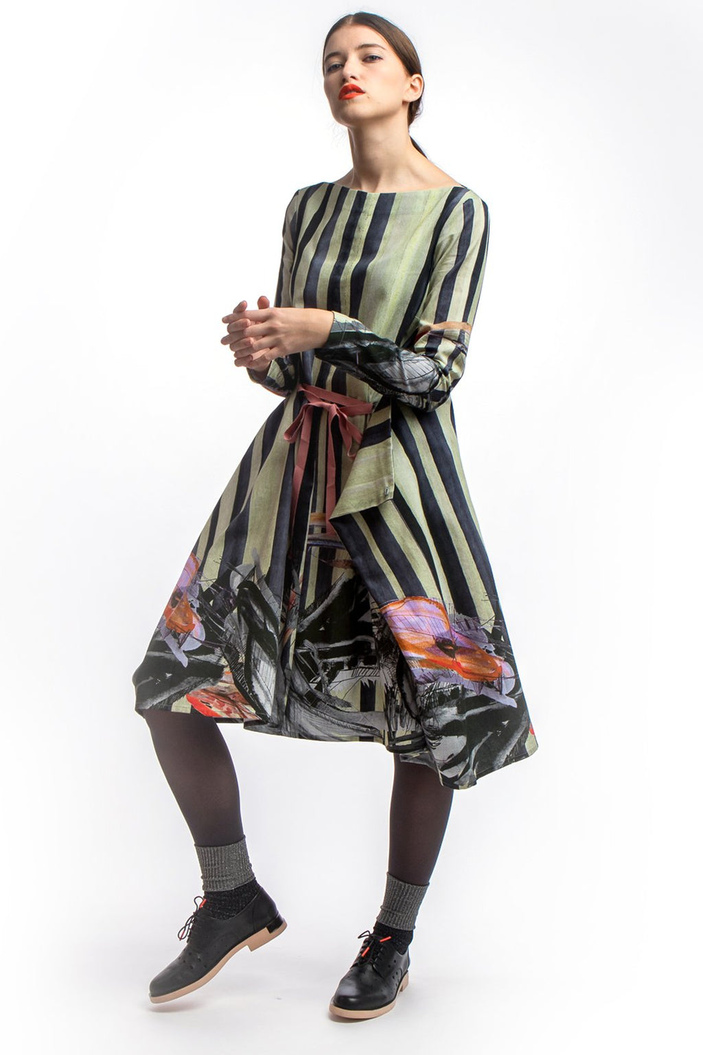 Adjustable Dress Printed Light