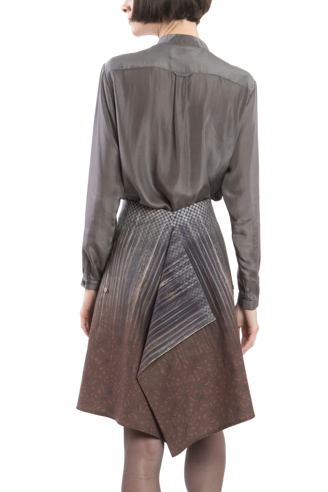 Skirt Modifiable Gradient-brown