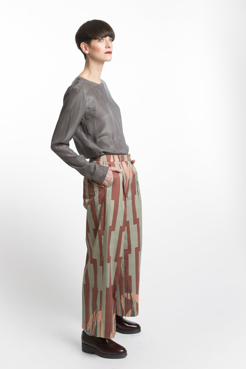 Marlene Pants Leaf