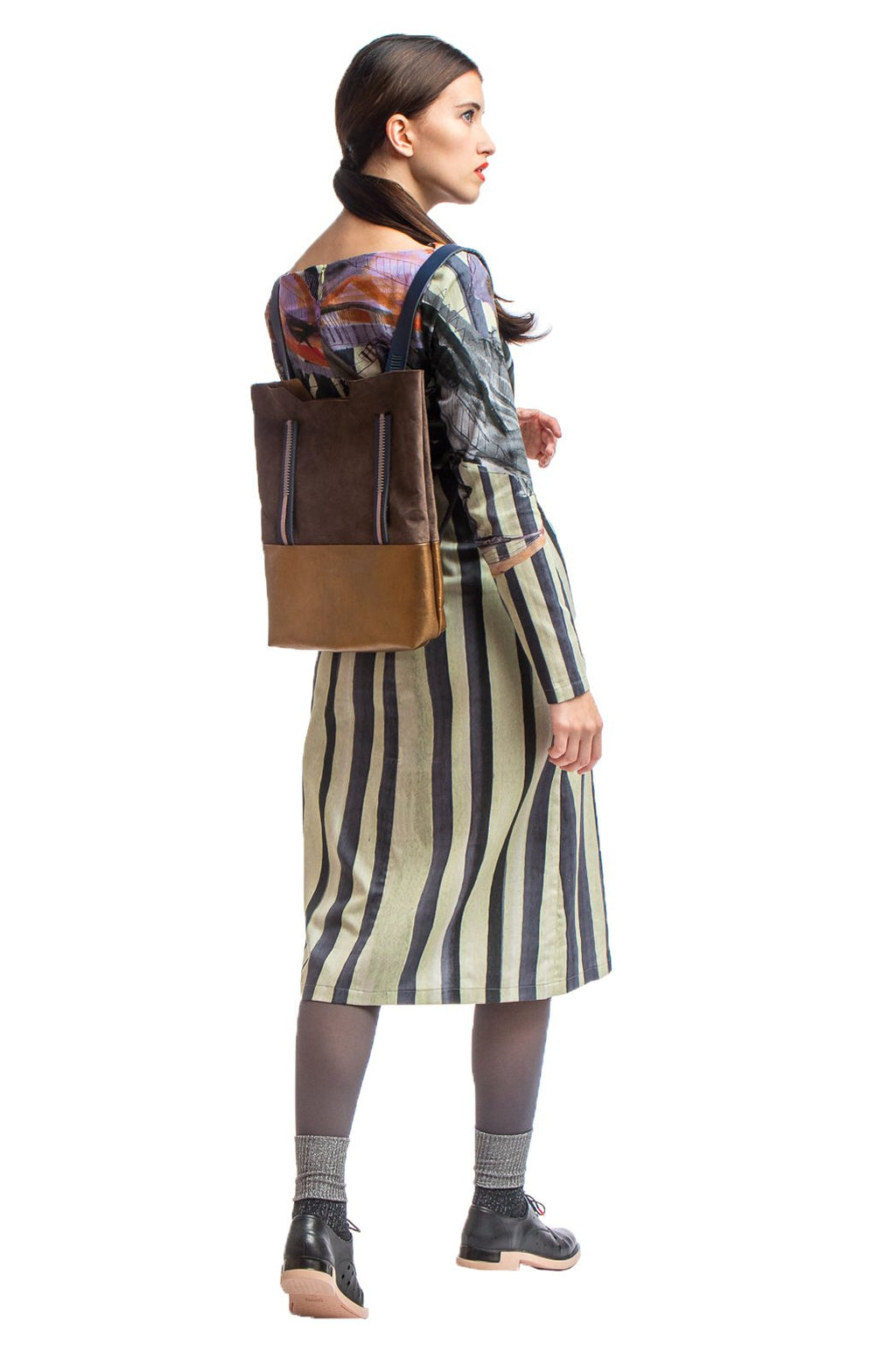 Shift Dress Beige