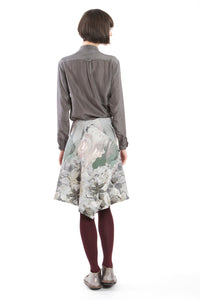 Skirt Modifiable Flower Grey