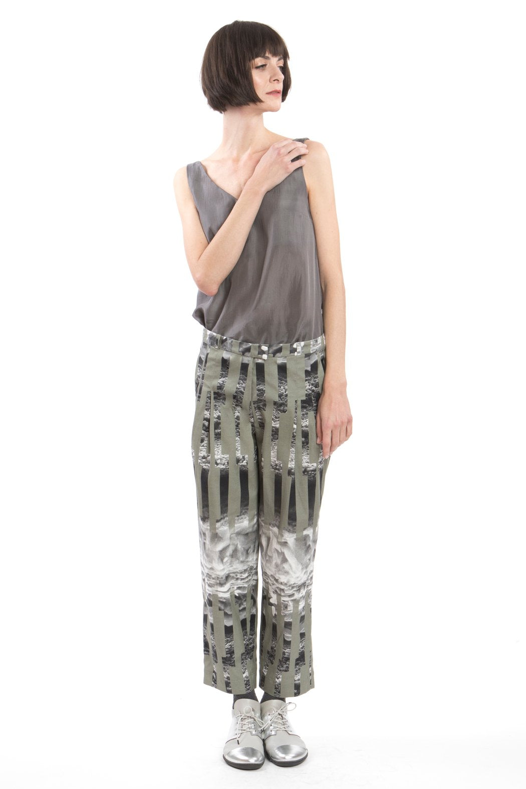 Trousers Ice Crystal Green