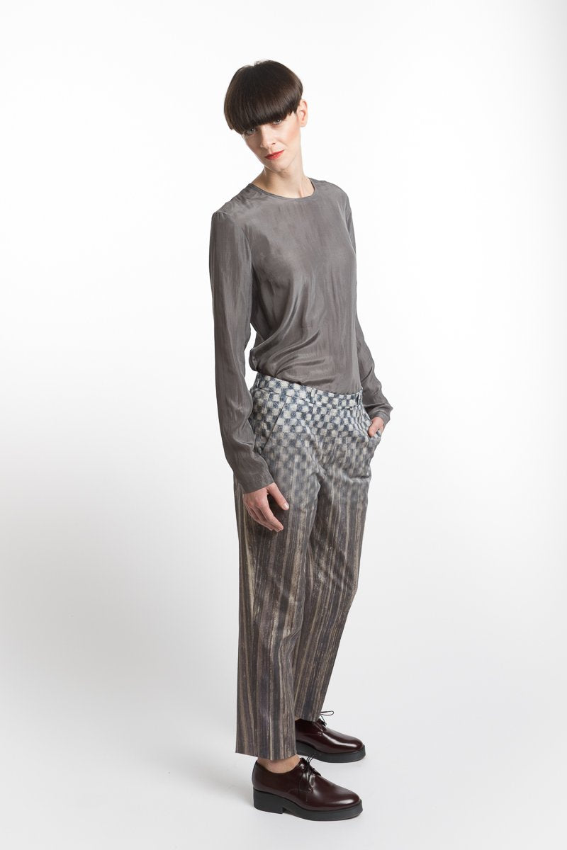 Pants Grey Gradient