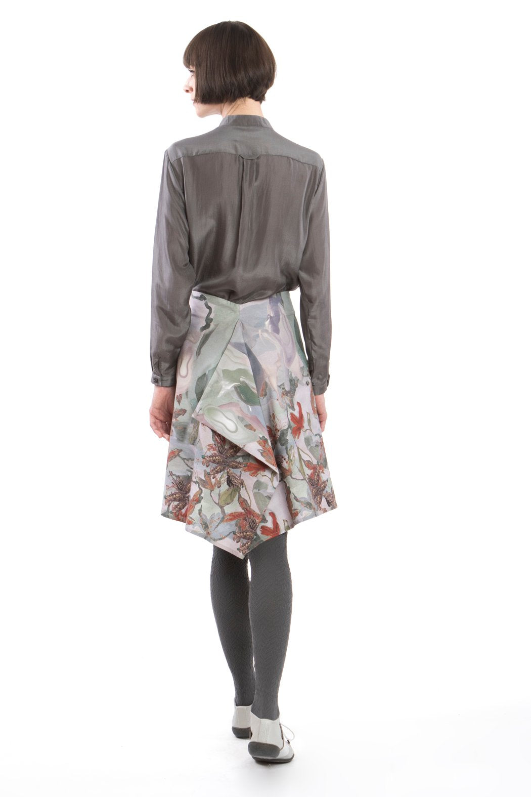Skirt Modifiable Flower Red
