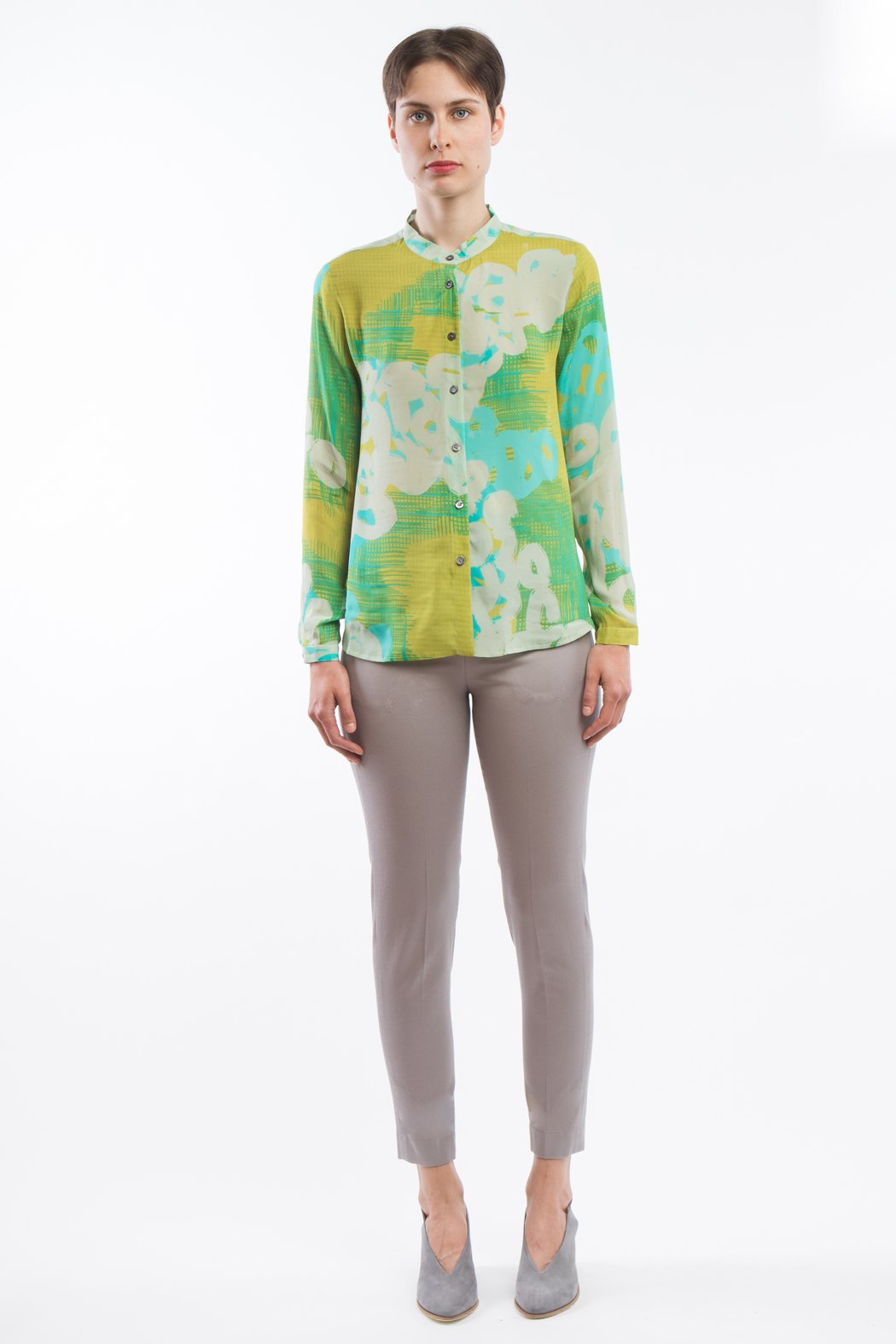 Blouse Collar Yellow