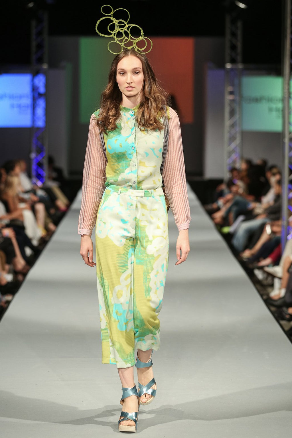 Blouse Yellow Pink