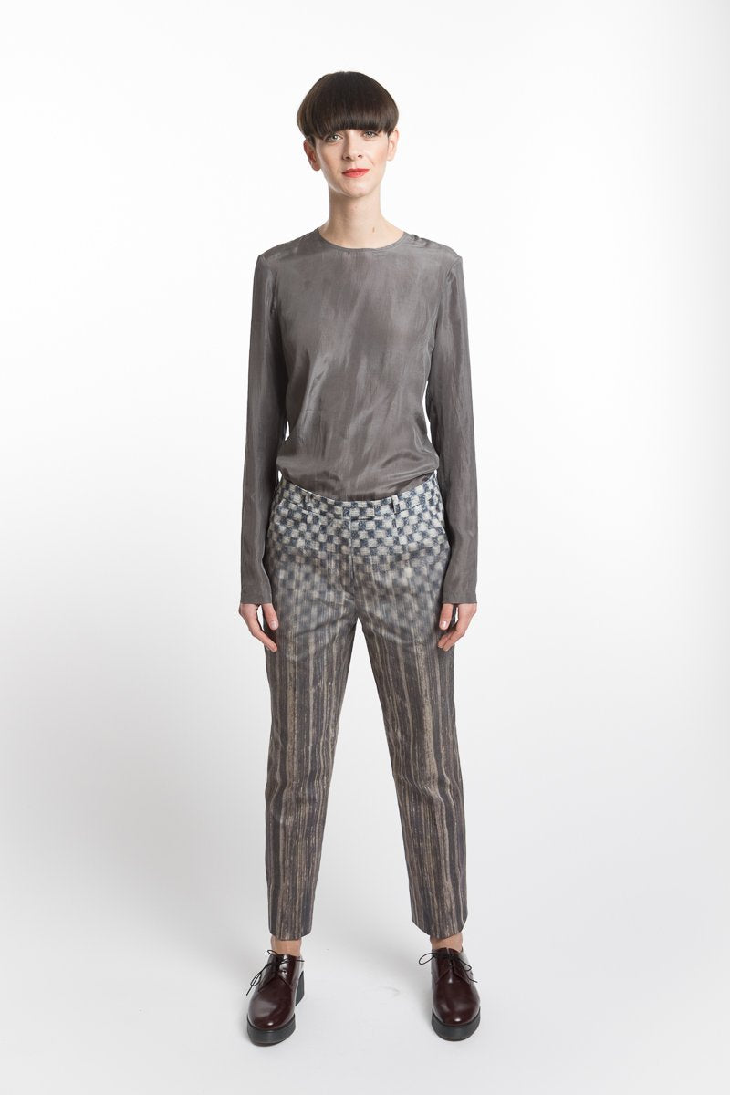 Pants Grey Gradient