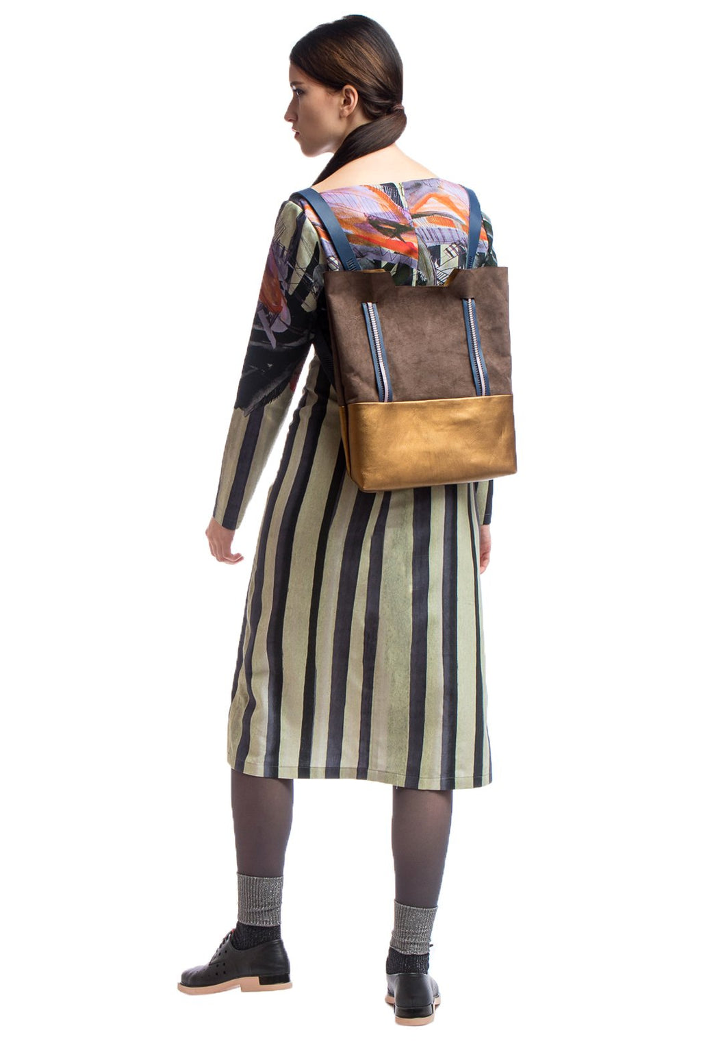 Shift Dress Beige