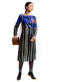 Shift Dress Blue Print