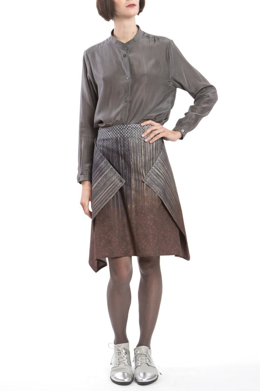 Skirt Modifiable Gradient-brown