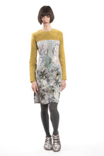 Laden Sie das Bild in den Galerie-Viewer, Dress Slim Flower-Yellow